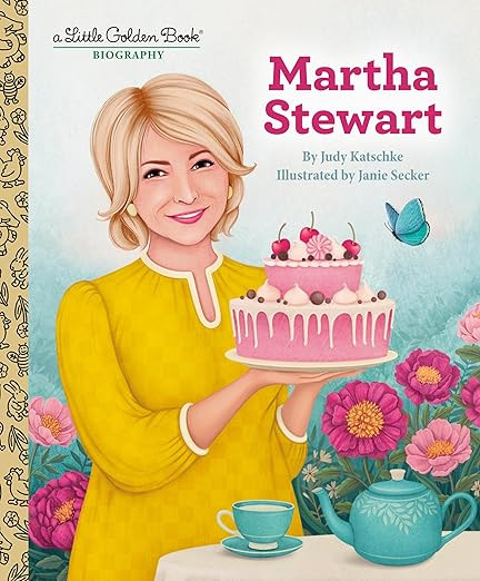 Martha Stewart: A Little Golden Book Biography      Hardcover – November 5, 2024 | Amazon (US)