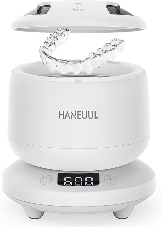 2025 Ultrasonic Retainer Cleaner for Dentures & Aligner, Durable Removable Base and Top Cover, De... | Amazon (US)