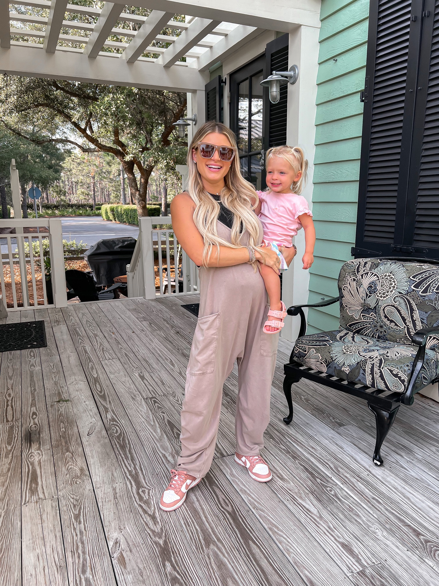 Free people, hot shot onesie; bump friendly looks 

#LTKbump #LTKstyletip #LTKunder100