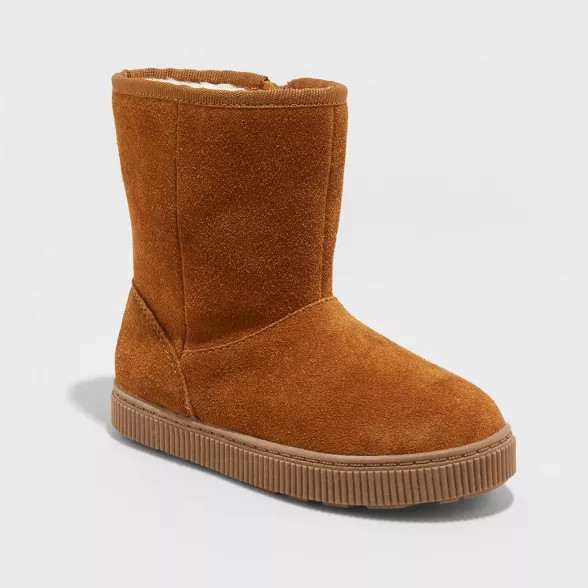 Toddler Girls' Noelia Shearling Style Boots - Cat & Jack™ | Target