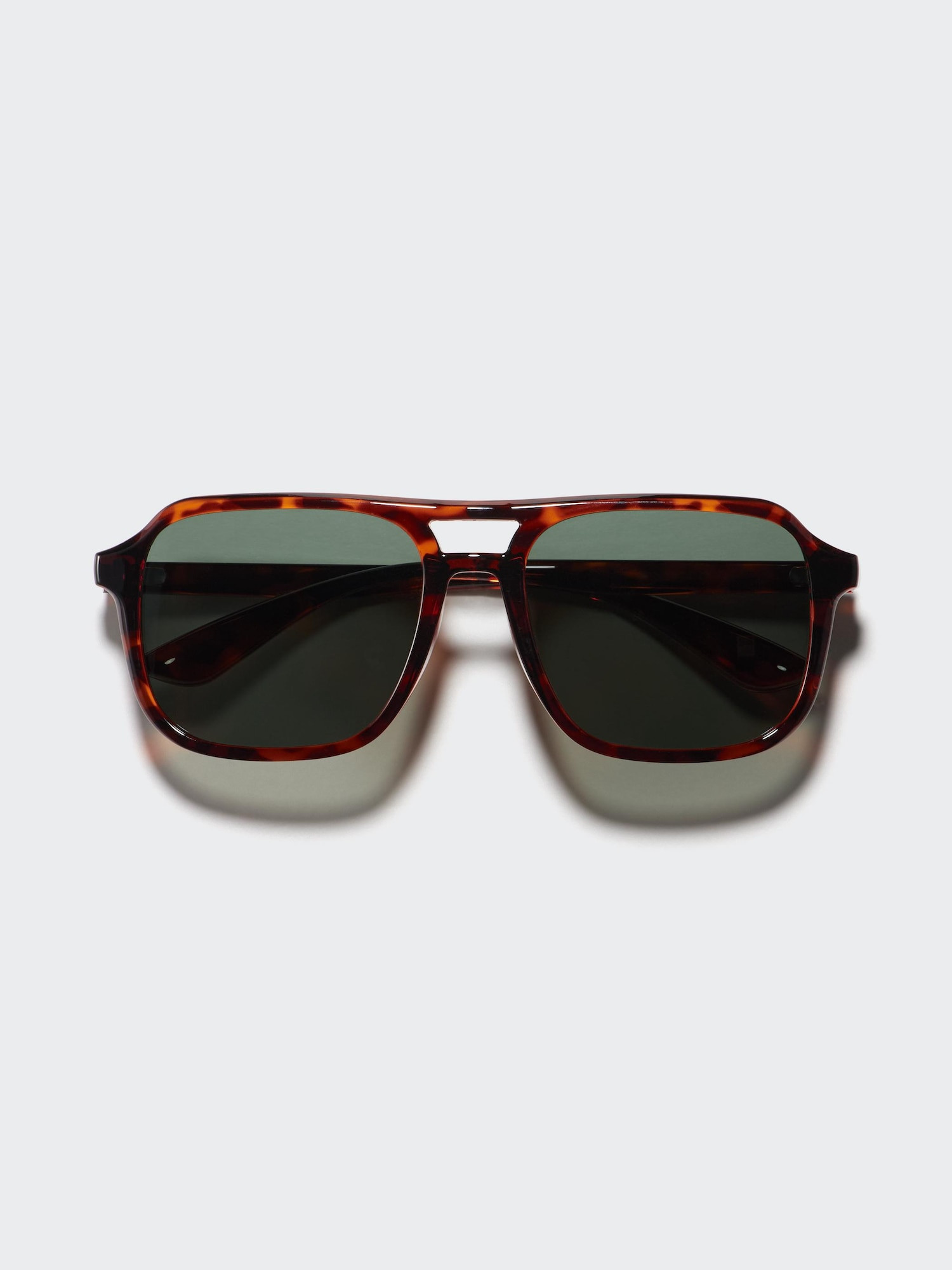 Double Bridge Sunglasses Brown UNIQLO US | UNIQLO (US)