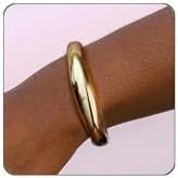 Elegance 11 designs Gold Plated Cuff Bangle Bracelets For Women Trendy Hinged Cuff Open Wide Chun... | Amazon (US)