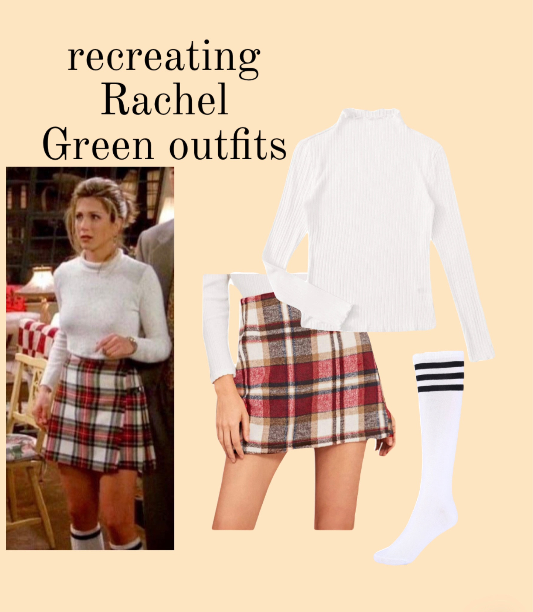 Rachel green best sale casual outfits