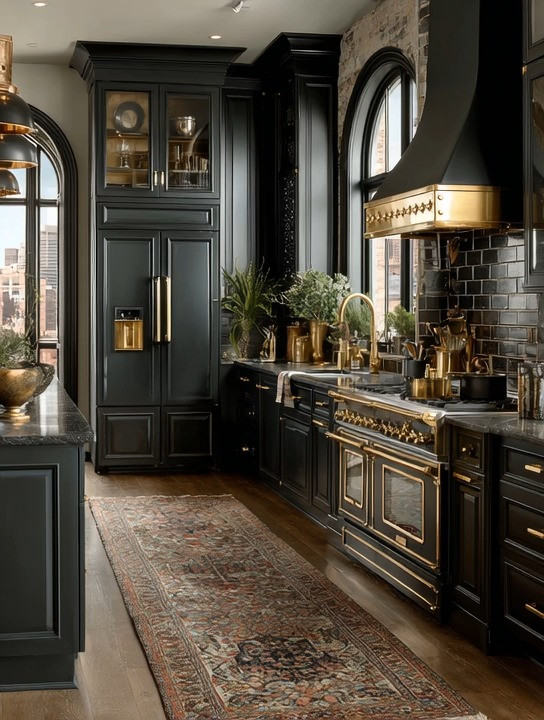 Kitchens are no longer being ignored in home decor.

Gone are the days of plain, flat kitchens designed only for practicality. Modern homes are bringing personality, warmth, boldness, and elegance back into the kitchen, and honestly, statement kitchens are becoming one of the biggest design shifts right now.

And the beauty is you do not always need a full renovation to create the look.

Sometimes a few intentional details completely transform the entire space.

Statement appliances in black and gold.
A beautiful gold faucet.
Gold cabinet hardware.
Elegant gold kitchen utensils and accents.

These details instantly add warmth, depth, and that luxurious designer-inspired feeling to even the simplest kitchen.

Whether your kitchen style leans charcoal black, deep navy, ivory, warm brown, burgundy, or soft neutral tones, gold accents pair beautifully with all of them while making the space feel elevated and timeless.

And honestly, kitchens like this feel less like a room only meant for cooking and more like the heart of the home again. Warm. Rich. Intentional. Elegant.

In this edit, we included statement kitchen appliances, gold faucets, cabinet hardware, and elegant kitchen accents to help you create this bold modern kitchen look without needing a complete makeover.

#KitchenDecor #LuxuryKitchen #HomeStyling 

 #LTKHome