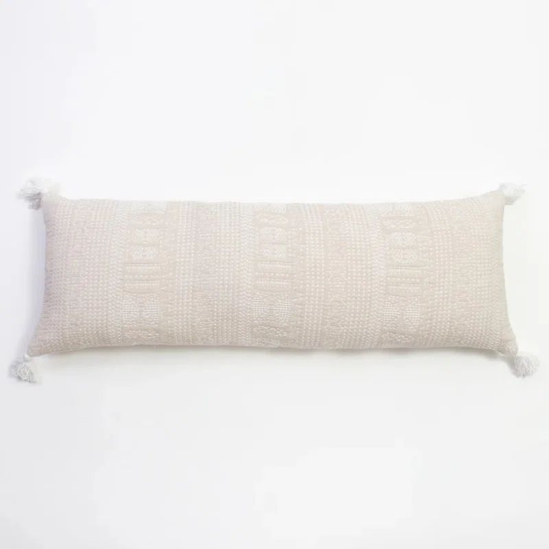 Carol Tassels Cotton Throw Pillow | Wayfair North America