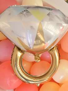 1pc Diamond Ring Shaped Balloon
   SKU: shholiday16200206928      
          (3902 Reviews)
     ... | SHEIN