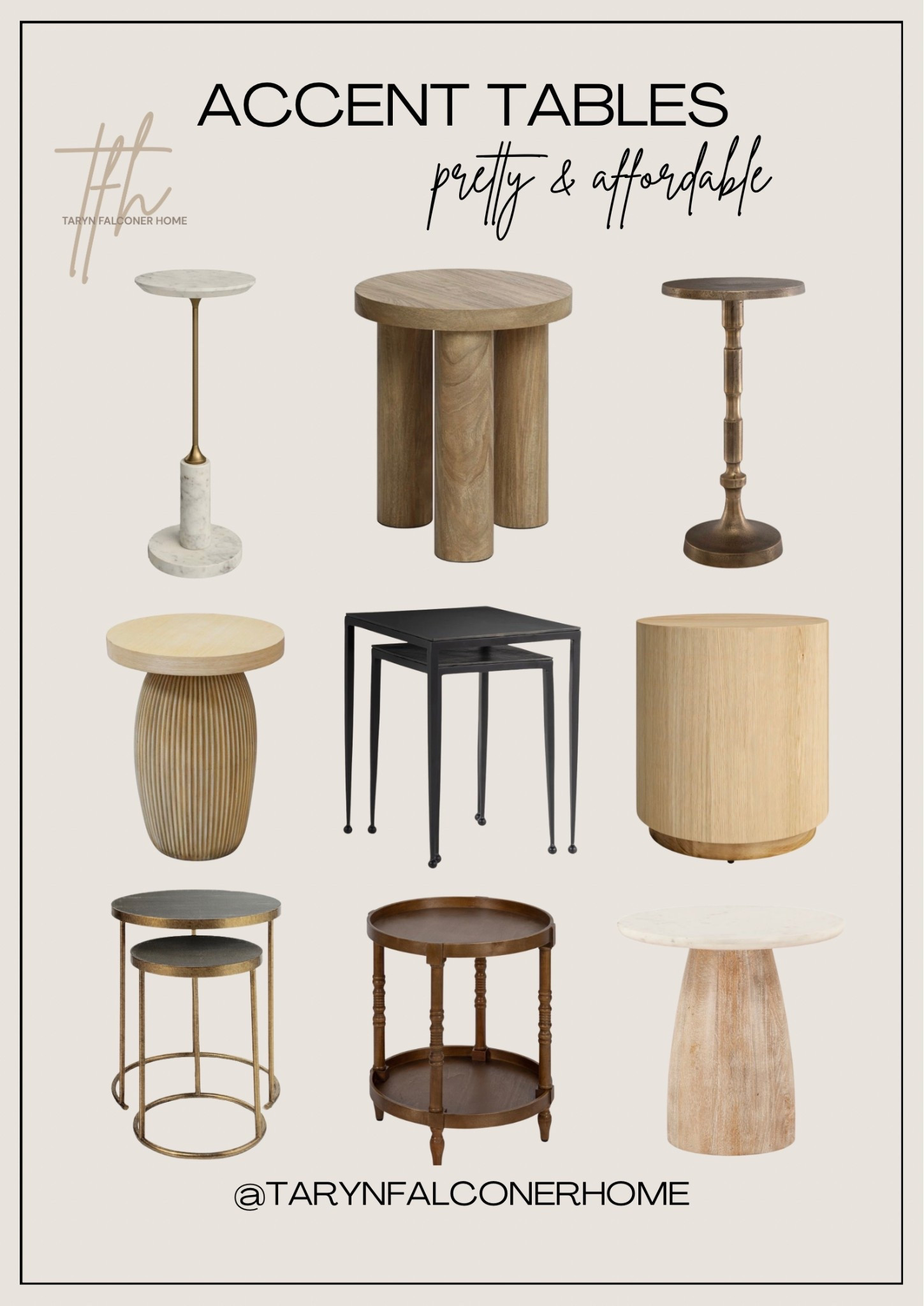 Pretty & affordable accent tables🤎

#homedecor #accenttable #tables #affordable #decor #budgetfriendly

#LTKHome