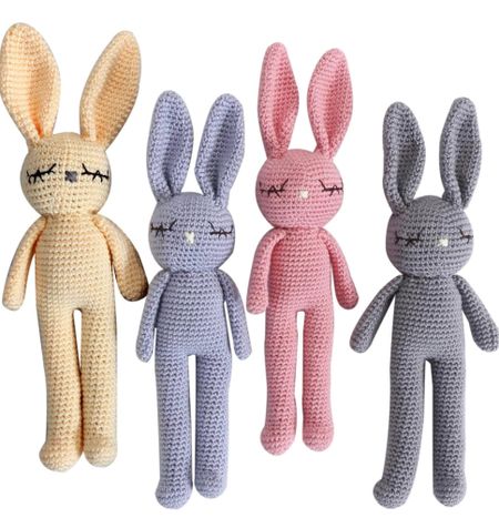 Bunny Season ahead! These cute bunnies are simple and colorful, perfect for any little bunny baskets! 💛🩵🩷🩶🐰

#LTKfamily #LTKkids #LTKSeasonal