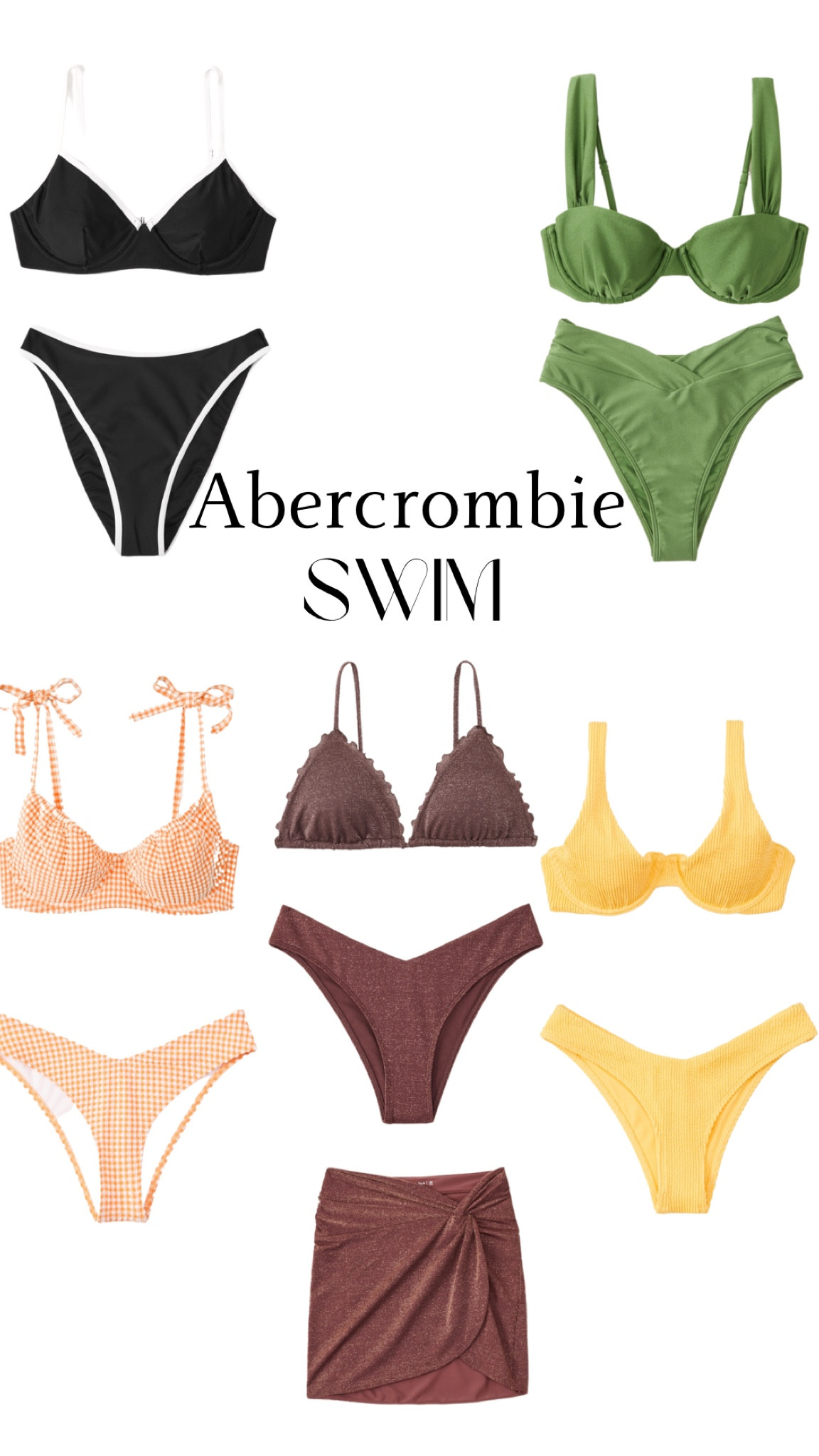 Abercrombie swimwear 