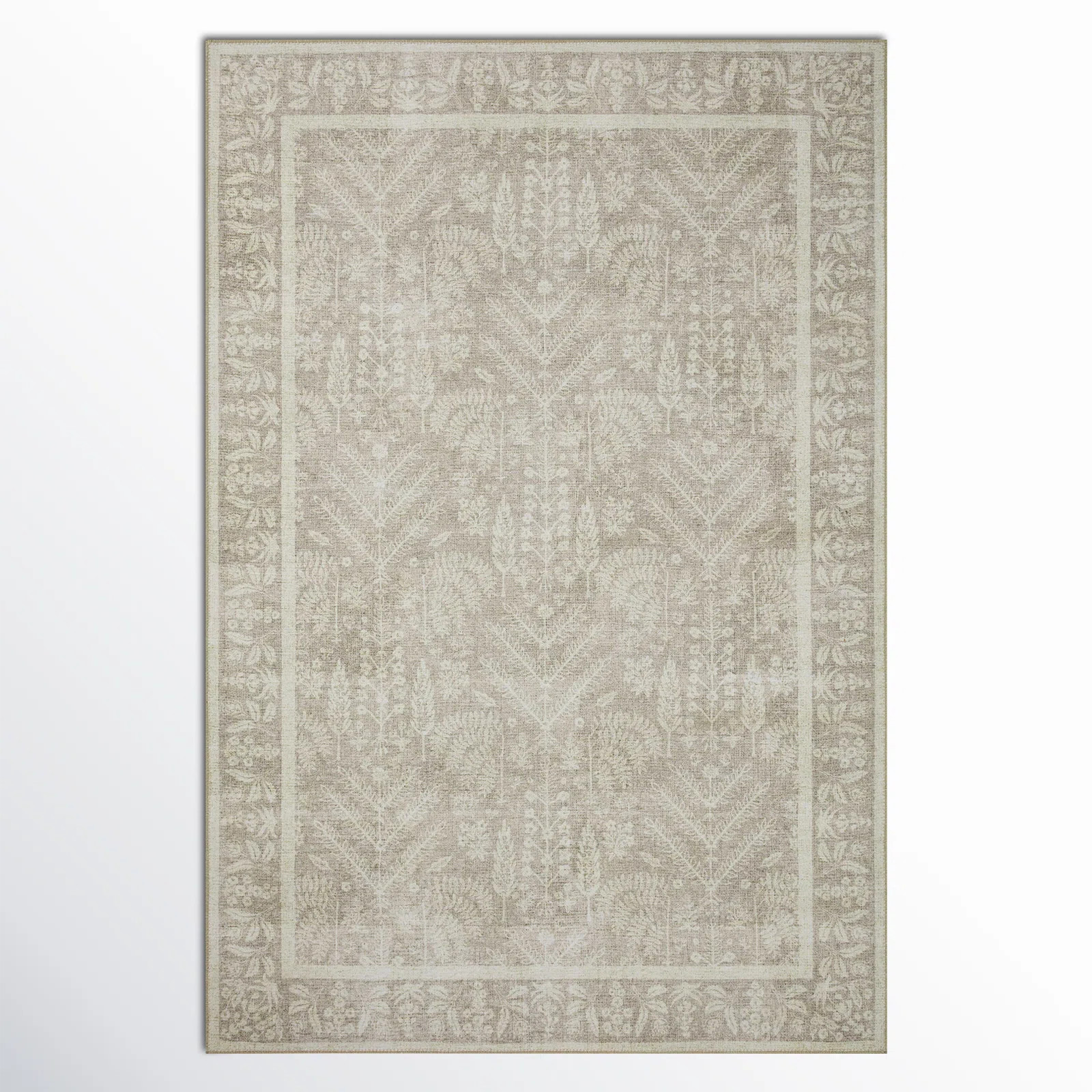Rifle Paper Co. x Loloi Maison MAO-02 Bough Natural Rug & Reviews | Wayfair | Wayfair North America