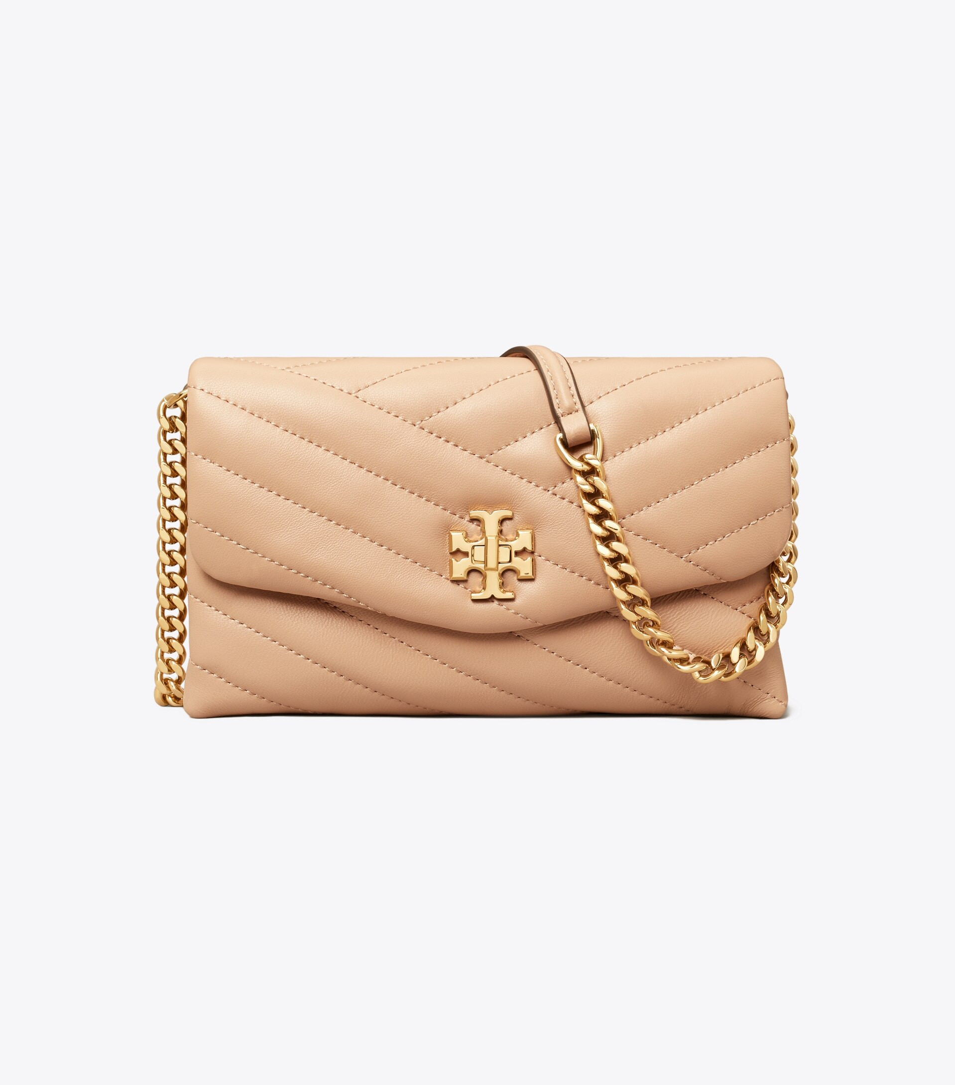 Kira Chevron Chain Wallet | Tory Burch (US)
