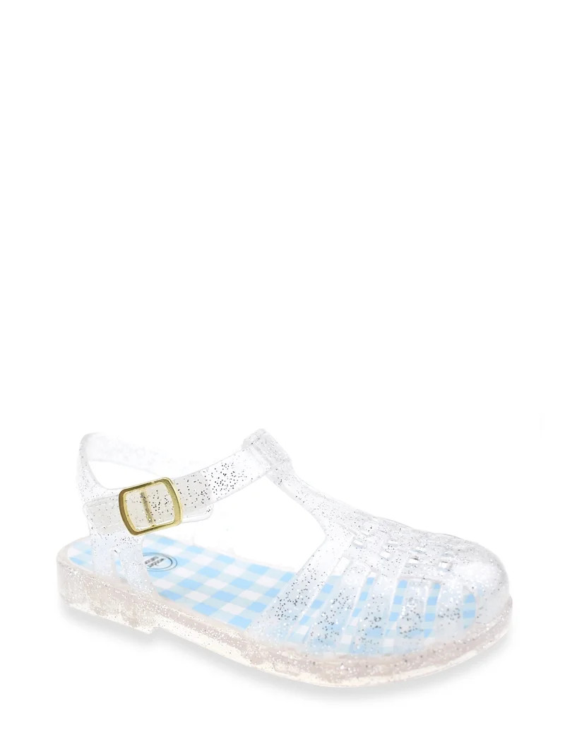 Wonder Nation Toddler Girls Jelly Sandals | Walmart (US)