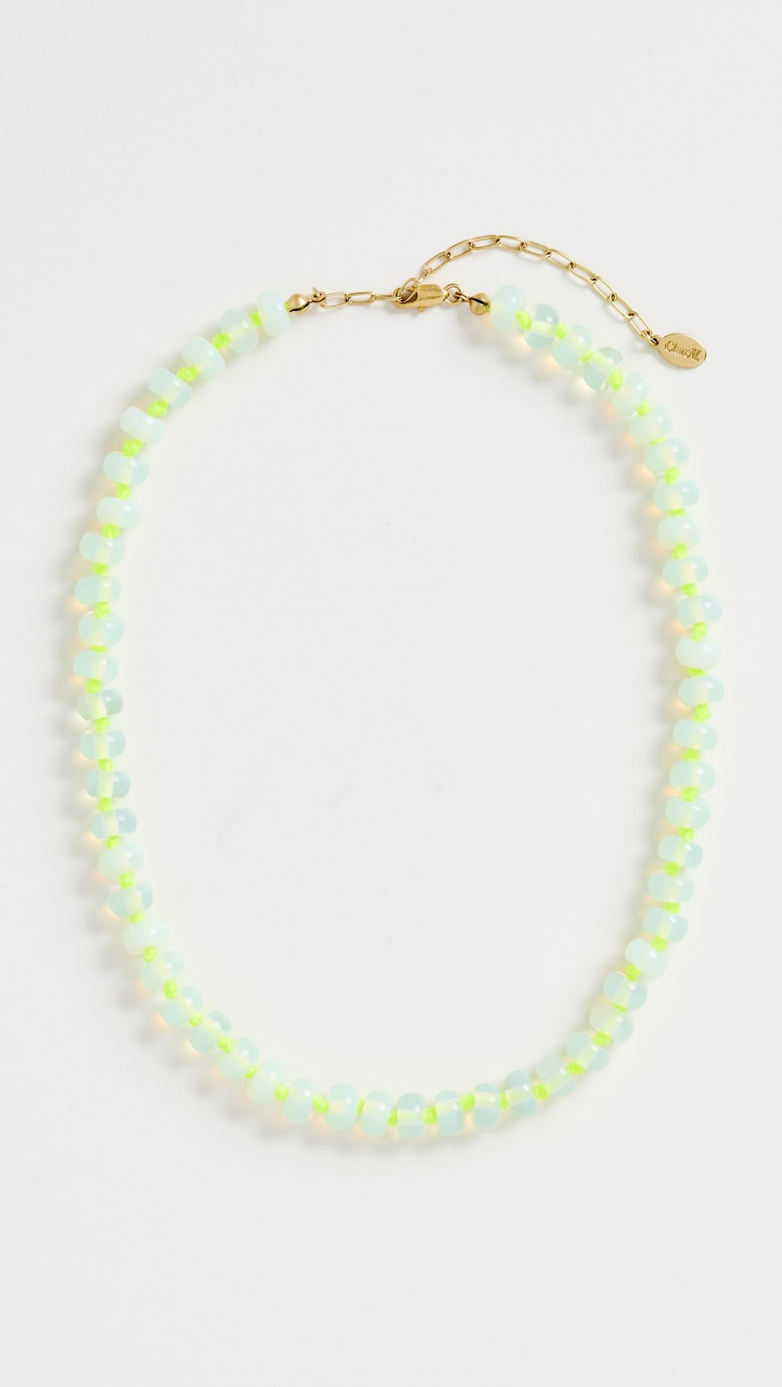 Shopbop | Clare V. Stone Slice Necklace | Shopbop — shop this pick from Emily's edit