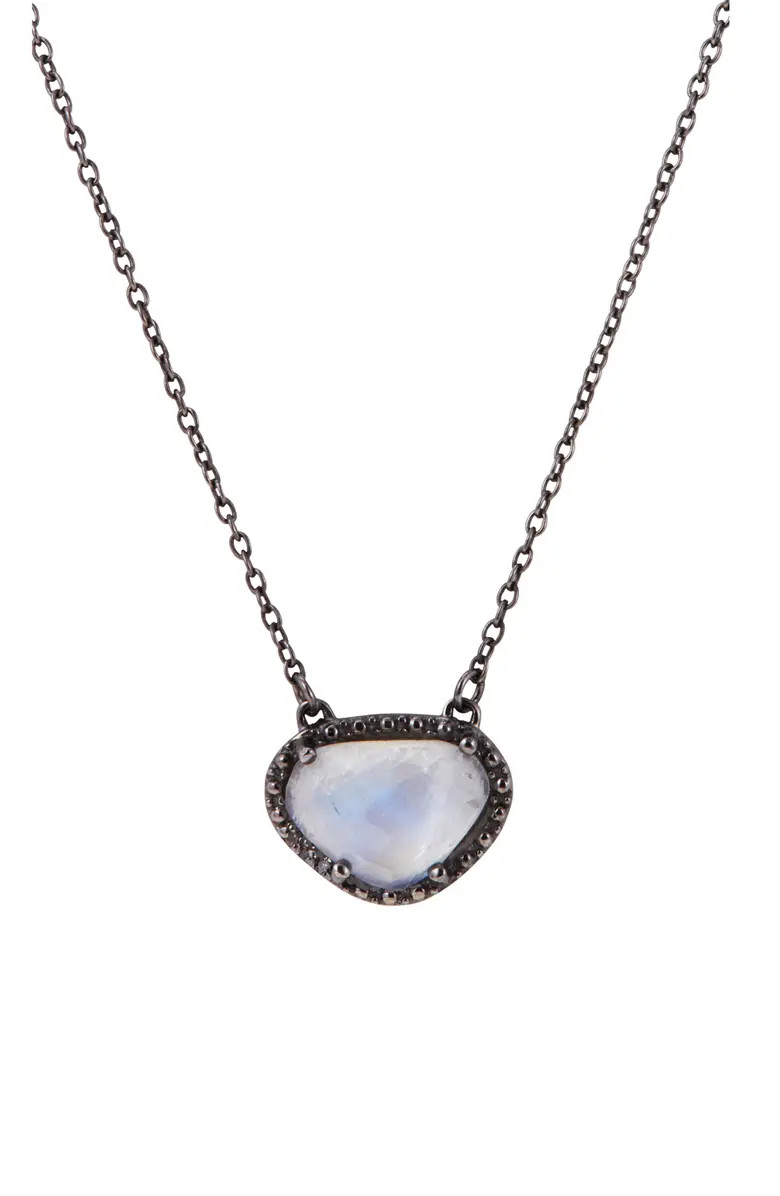 Rose Cut Stone Pendant Necklace | Nordstrom