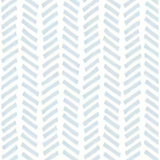 NextWall Sky Blue Mod Chevron 20.5 in. x 18 ft. Peel and Stick Wallpaper NW39712 - The Home Depot | The Home Depot