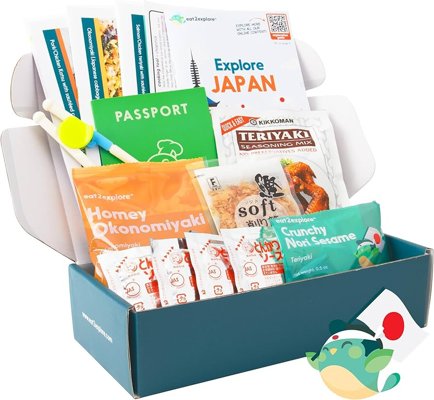 eat2explore Kids Interactive & Educational Real Cooking Set for Families | Includes 3 Local Recip... | Amazon (US)