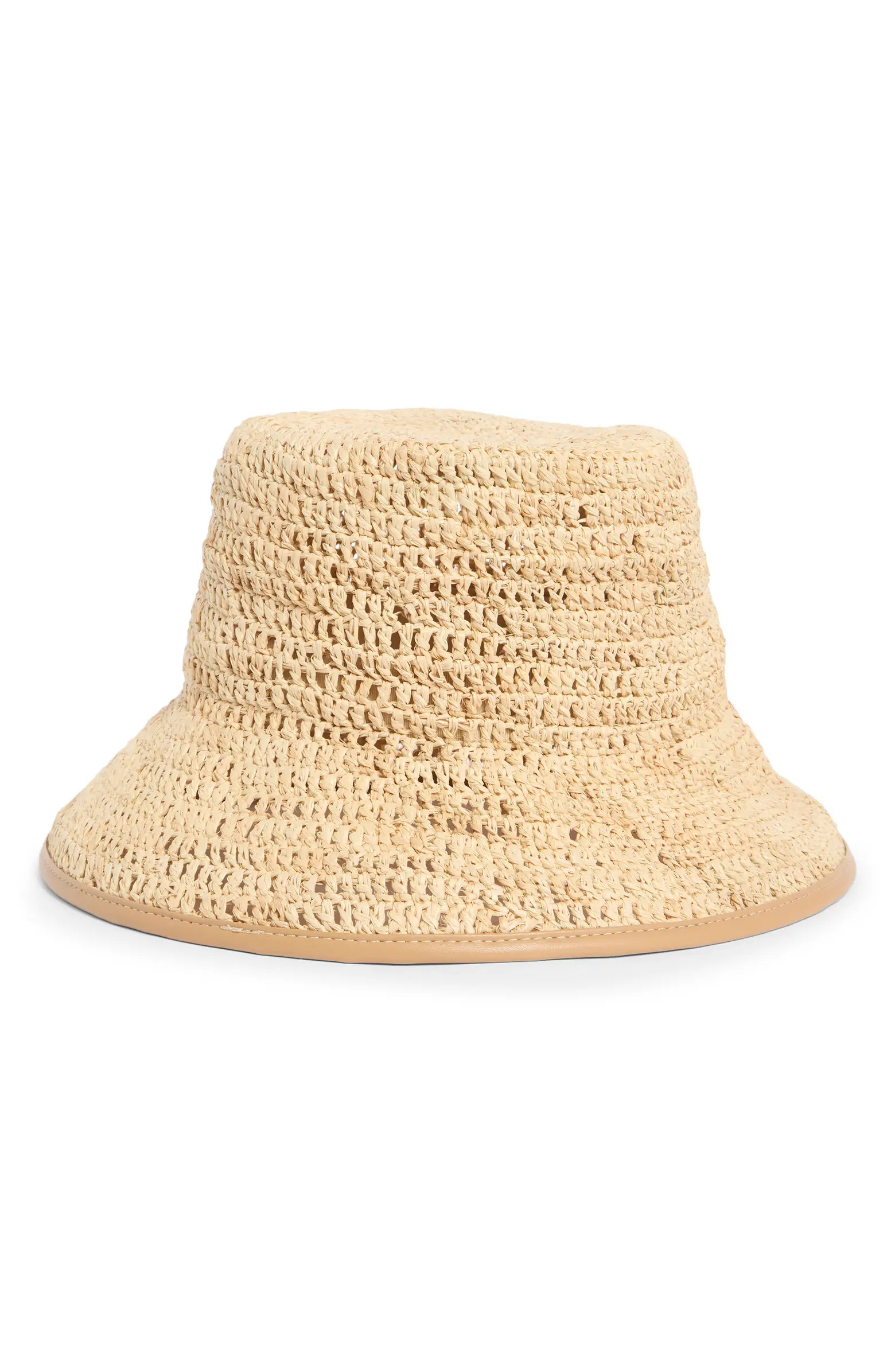 Woven Raffia Bucket Hat | Nordstrom