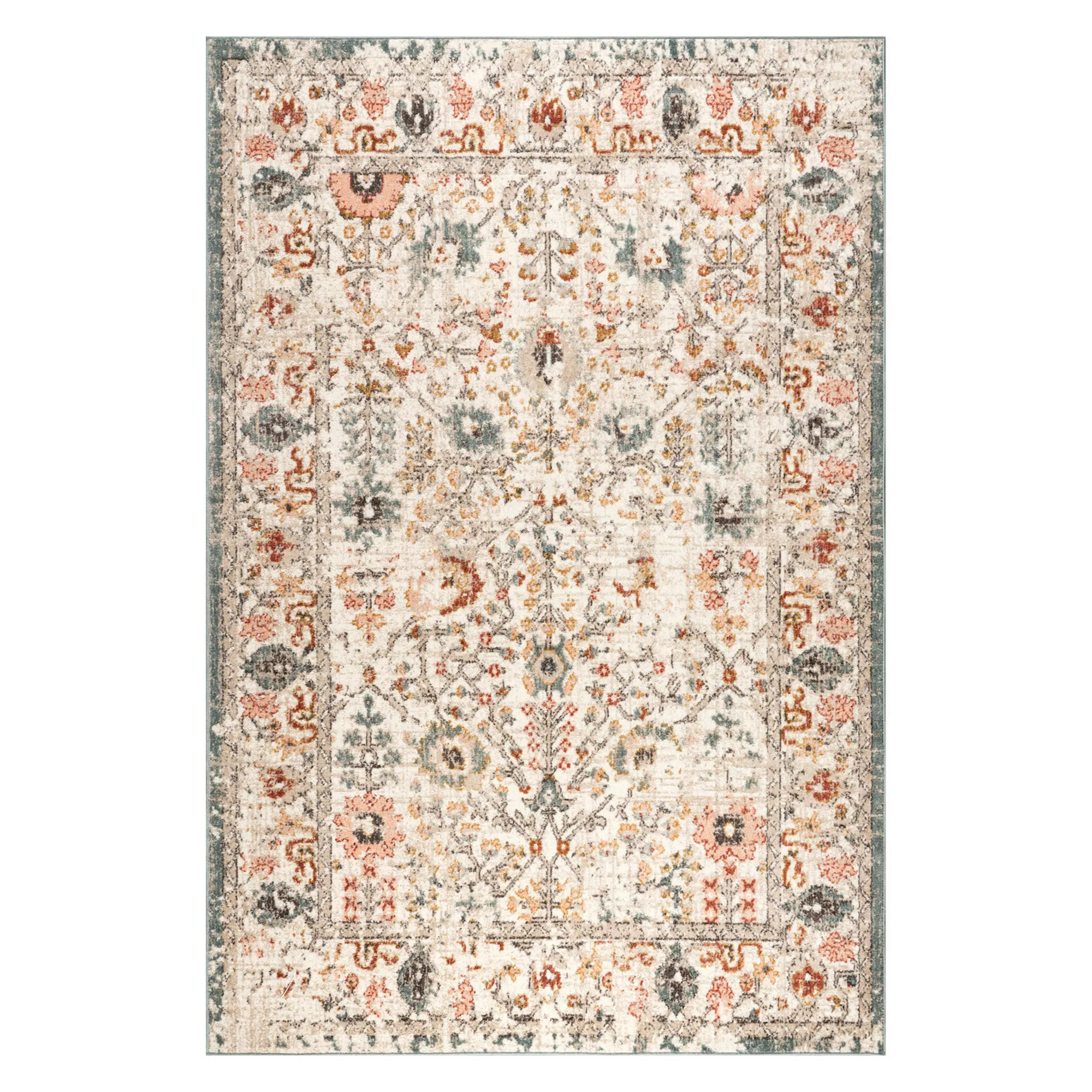 nuLoom Lenore Vintage Floral Area Rug | Kohl's