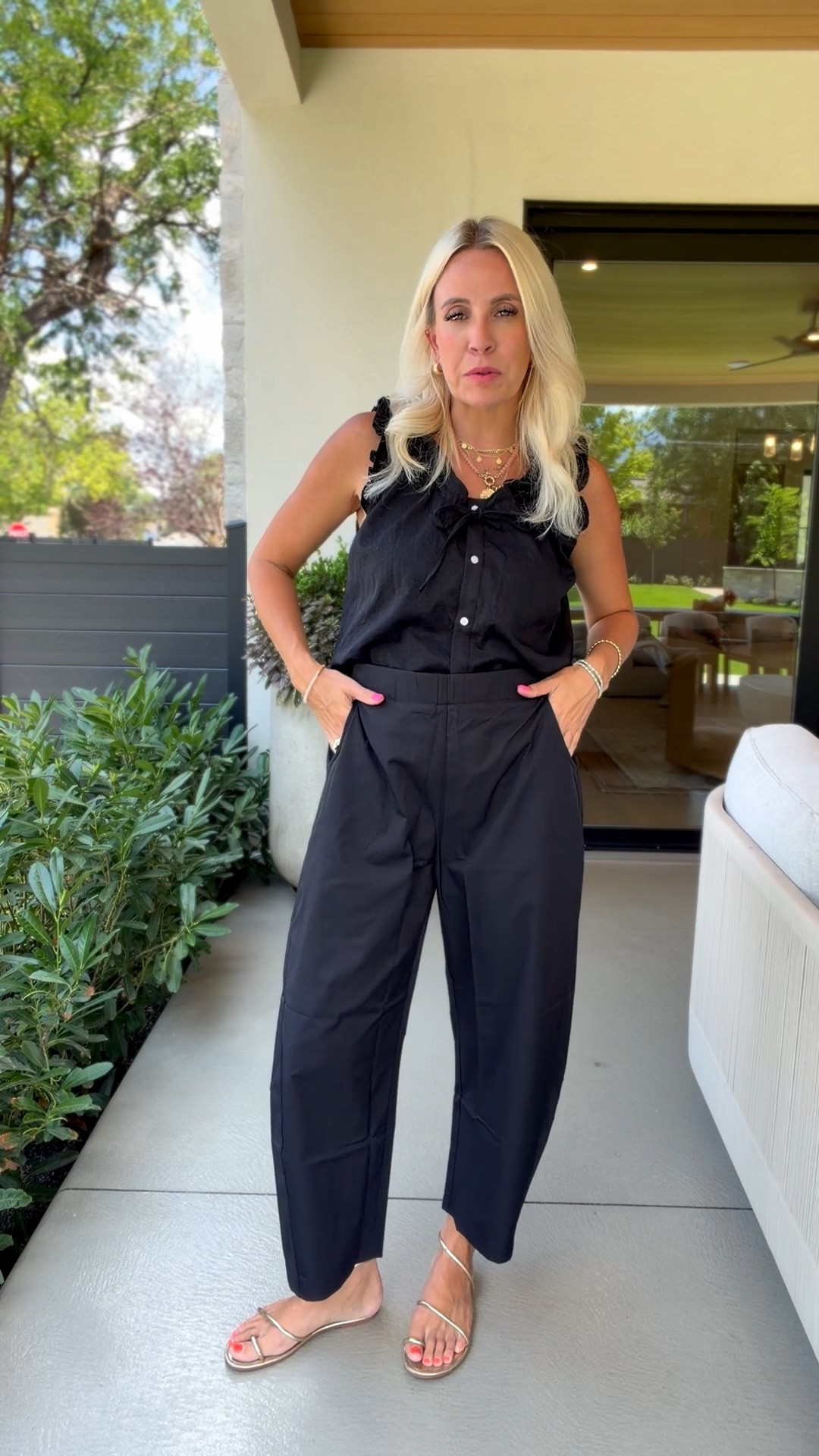 These barrel pants are new to Walmart and are so good! Size M

#LTKootd #LTKgrwm #LTKmomlife
