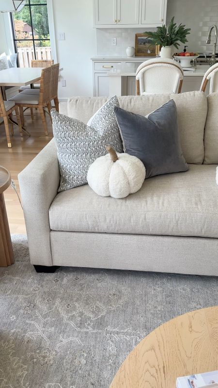 Our new, York Pottery Barn sofa! This is the 80.5” length with a bench cushion in the Performance Pebble Heathered Tweed fabric. It’s soft and a perfect neutral (a little beige and a little gray but still light in color!) living room furniture, sofa, neutral home decor

#LTKfamily #LTKstyletip #LTKhome