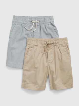 Toddler Easy Pull-On Shorts (2-Pack) | Gap (US)