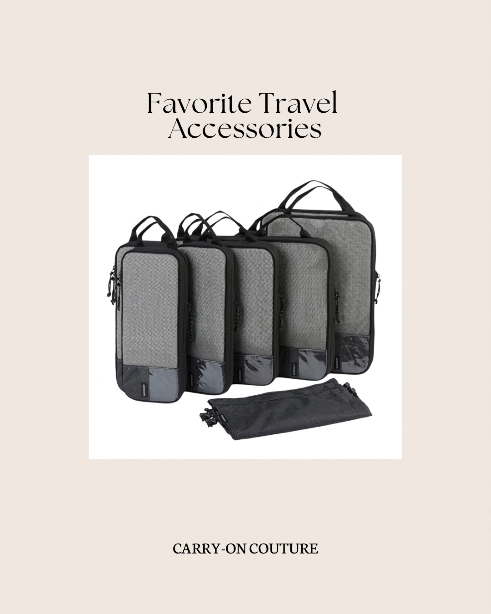 Sharing all of my “tried and true” travel accessories to help you pack smarter, pack lighter, and carry-on! 

#LTKTravel #LTKOver40