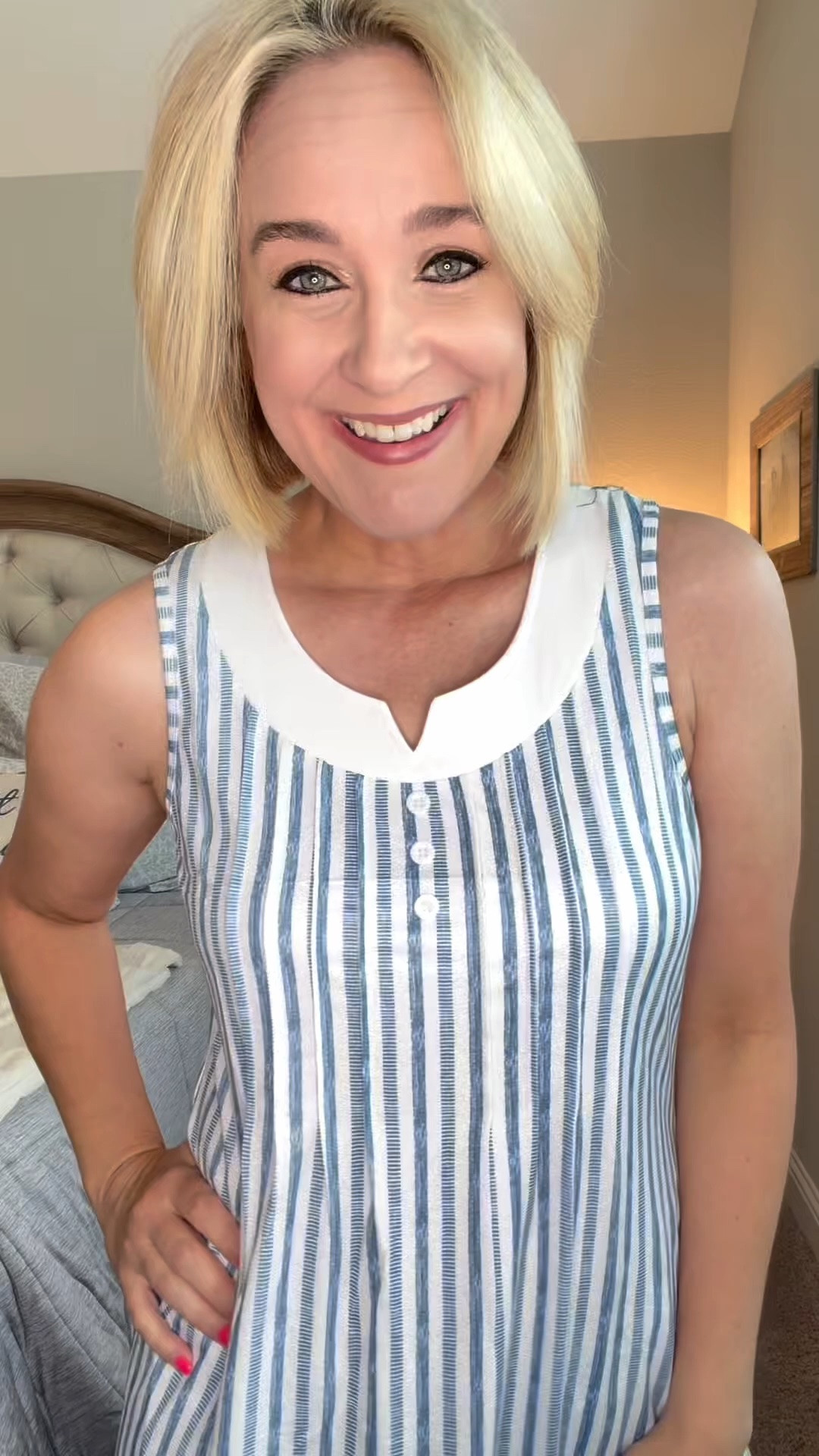 This is just the cutest little summer dress! Use it at the beach as a cover-up, wear it to the ballfields to stay cool, or just go grab an iced coffee with your girls. And the price tag will have you wanting to grab it in several colors. ￼

#LTKmomlife #LTKOver40 #LTKSeasonal