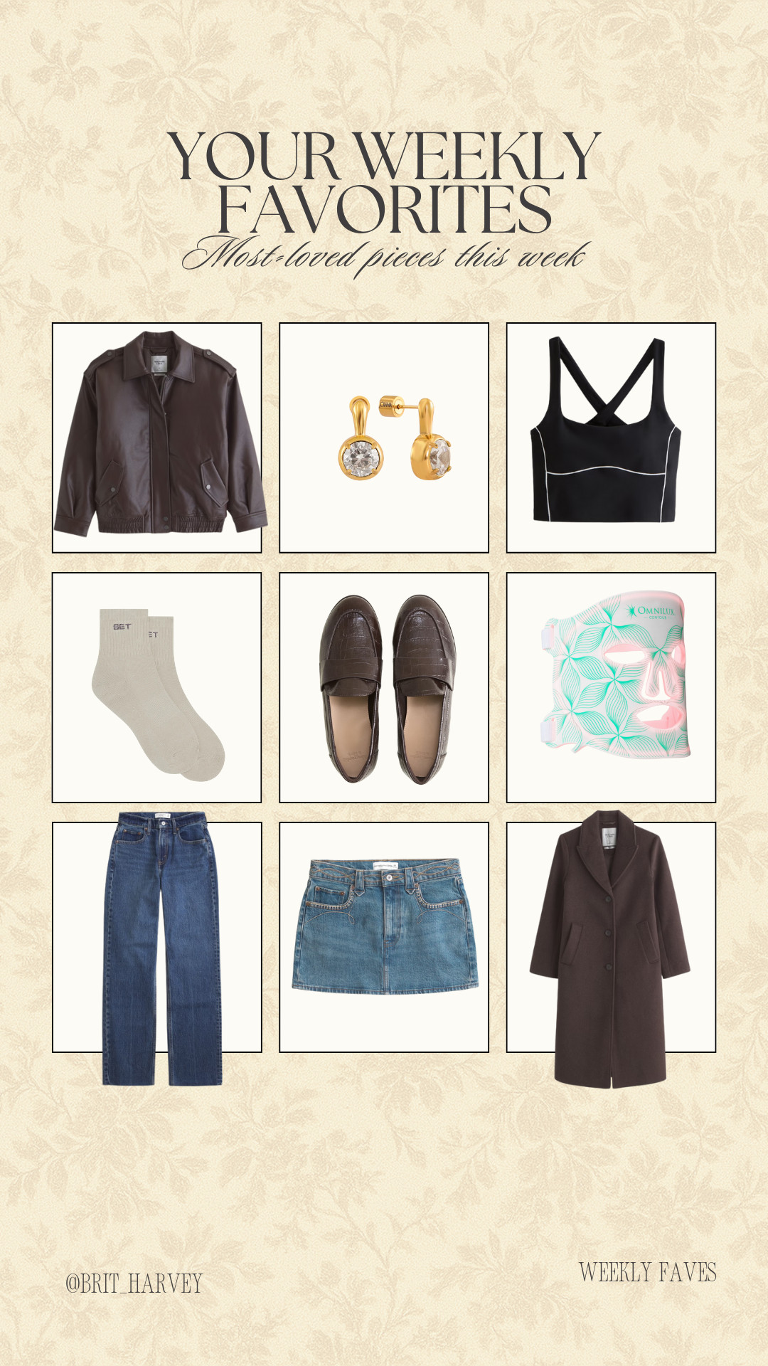 Weekly favorites ✨ A mix of best-sellers, everyday staples, and a few pieces currently on sale. Linking everything here 🤍 

 #LTKfavorites #LTKweekly #LTKsale #LTKfinds #LTKunder100 #LTKstyle #LTKfashion #EverydayStyle #ClosetStaples
