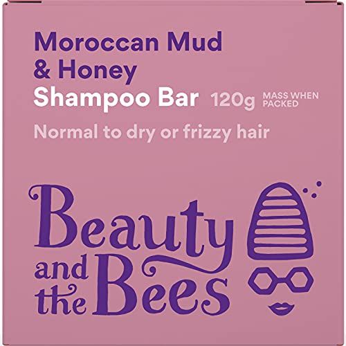 Beauty and the Bees Solid Eco-Friendly Shampoo Bar for Curly Hair & Normal Dry Thick Hair | Moroc... | Amazon (US)