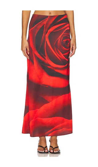 Tyler McGillivary Charlie Skirt in Red. - size S | Revolve Clothing (Global)