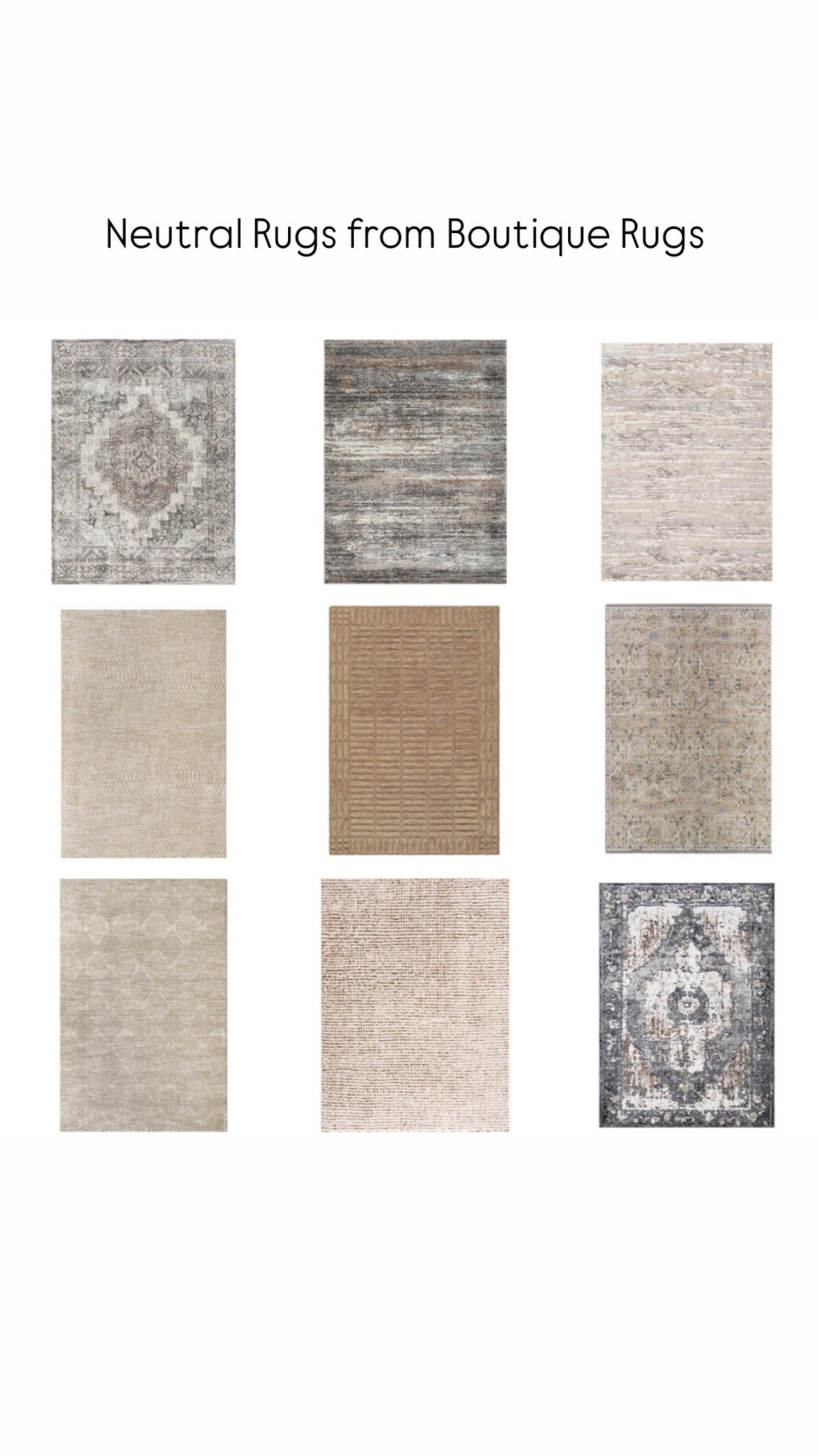 Neutral rugs I’m loving from Boutique Rugs! 

#LTKSaleAlert #LTKdayinmylife #LTKHome