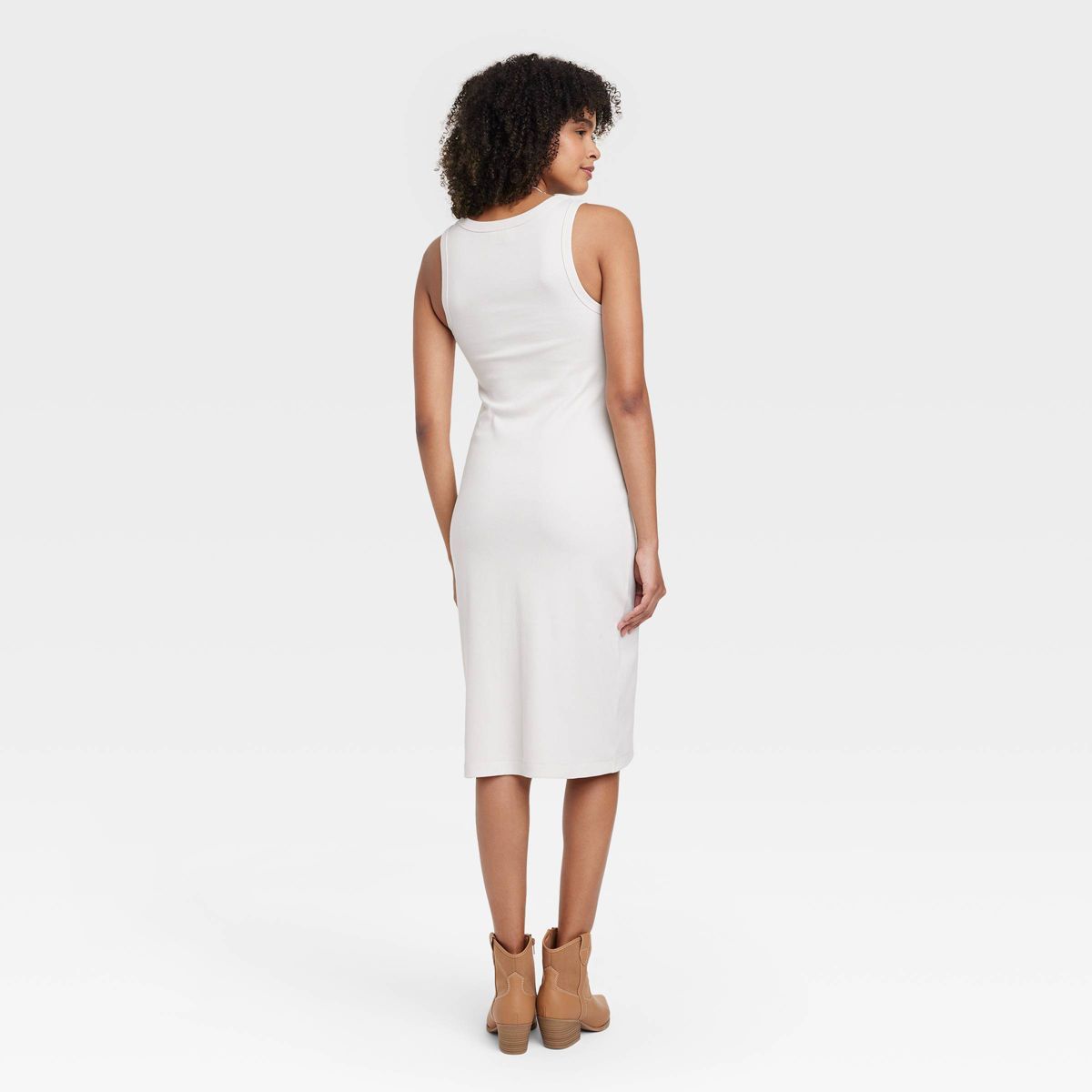 Women's Ribbed Midi T-Shirt Dress - Universal Thread™ | Target