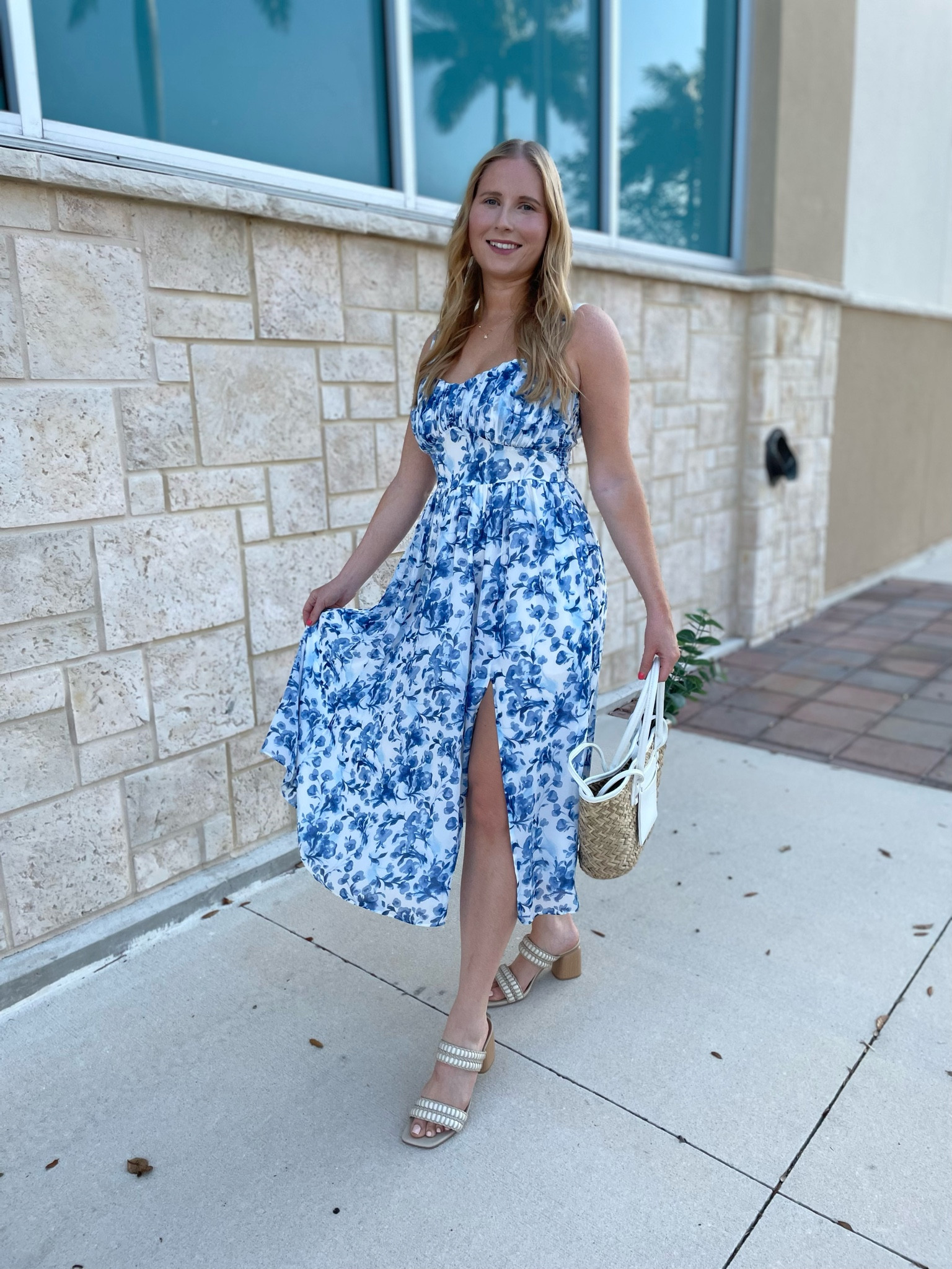 Ruched Chiffon Midi Dress curated on LTK