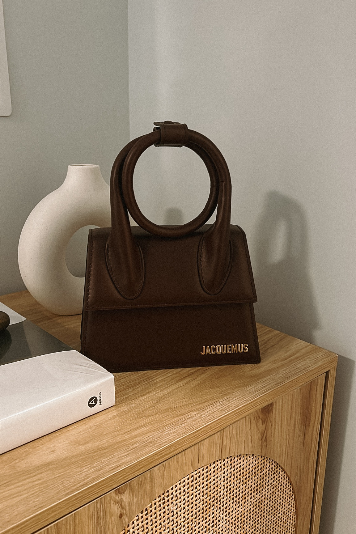 Jacquemus Brown Le Chouchou 'Le Chiquito Homme' Bag