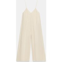 Zara - Long Textured Strap Jumpsuit - Stone - Xs - Woman | Zara US