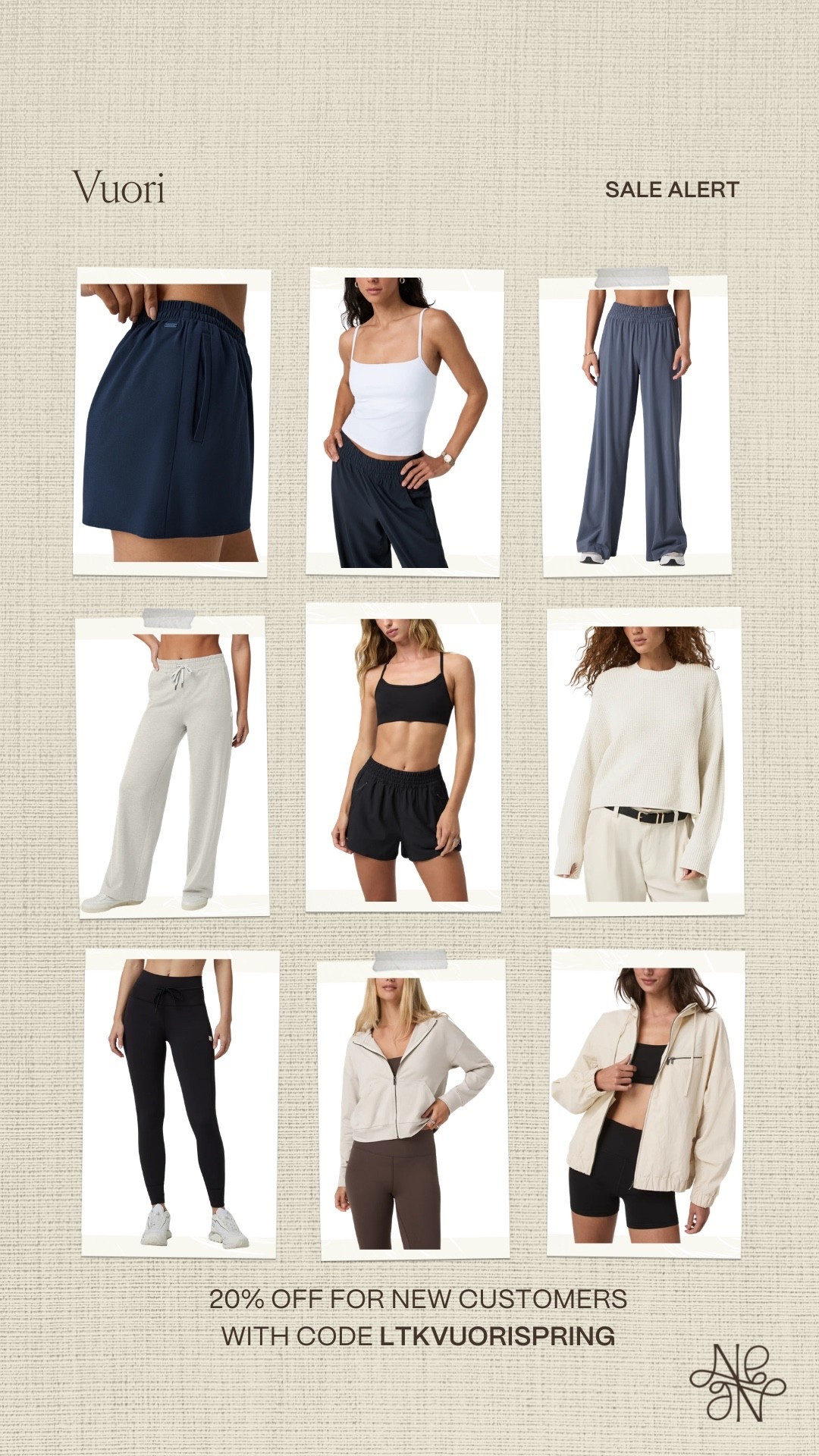 20% OFF for new customers with code LTKVUORISPRING 🤩 

Spring outfit 
Athleisure 
Workout outfit 
Spring fashion 

#LTKSpringSale #LTKSeasonal #LTKSaleAlert