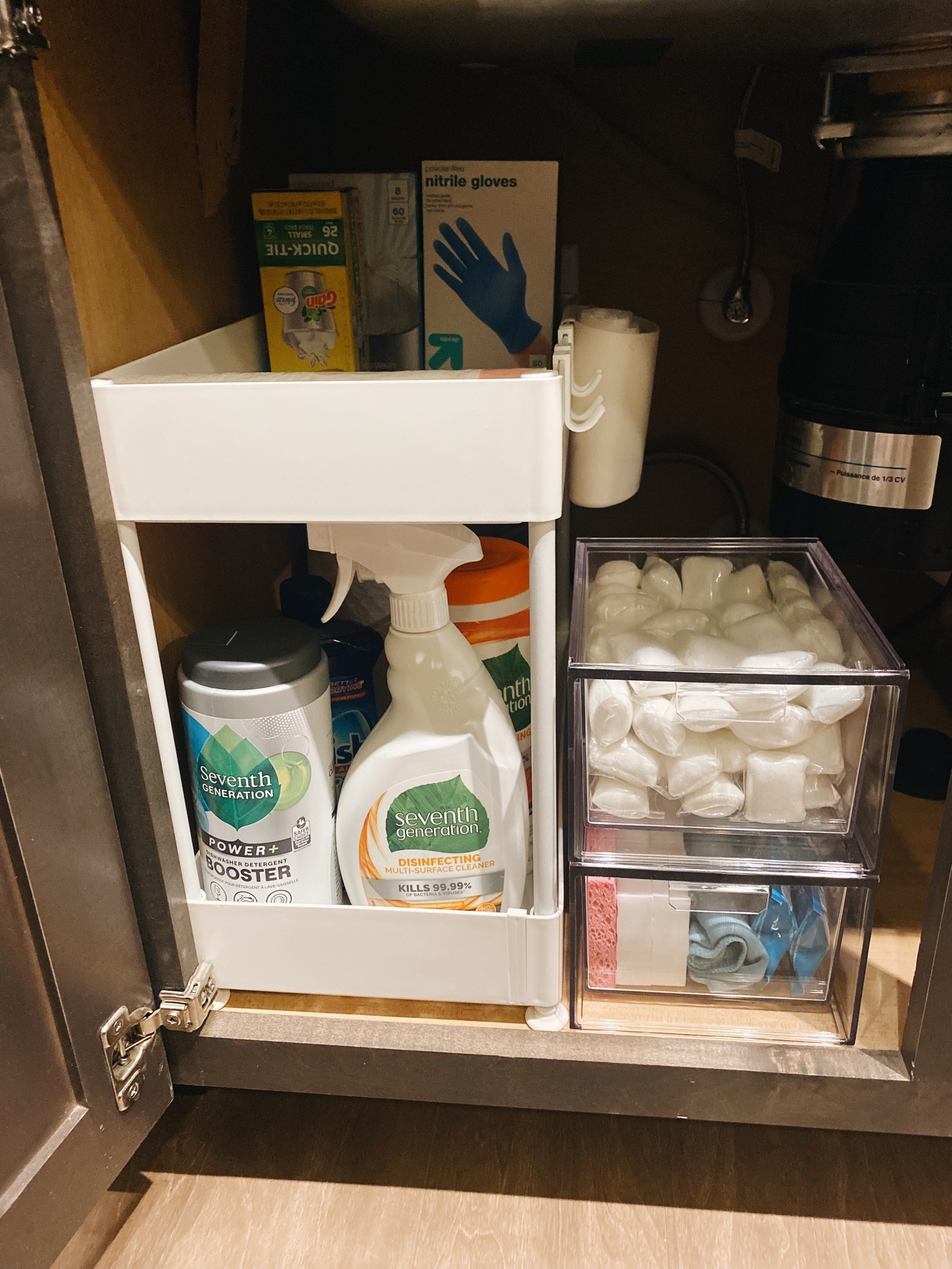 under the sink cabinet organizers 🤌perfect for organizing small spaces🧼🧽🫧🧺🪣🧴

#LTKxPrimeDay
amazon prime day home 
walmart home, amazon home, apartment organizers, apartment essentials organizers, kitchen gadgets, amazon must haves, clean products, home cleaning, acrylic drawers, acrylic organizer, pantry organizer, cabinet organizer, bathroom cabinet, bathroom organizer, Under Bathroom Cabinet Storage 2 Tier Under Sink Storage Rack, Under Cabinet Organizer Baskets, Multi-purpose Under Sink Shelf Organizer for Bathroom Kitchen, The Home Edit, small space organizer, clear plastic modular storage system, durable
Stackable modular bin, mix and match, storage solutions, clear bins

#LTKunder50 #LTKhome #LTKfamily