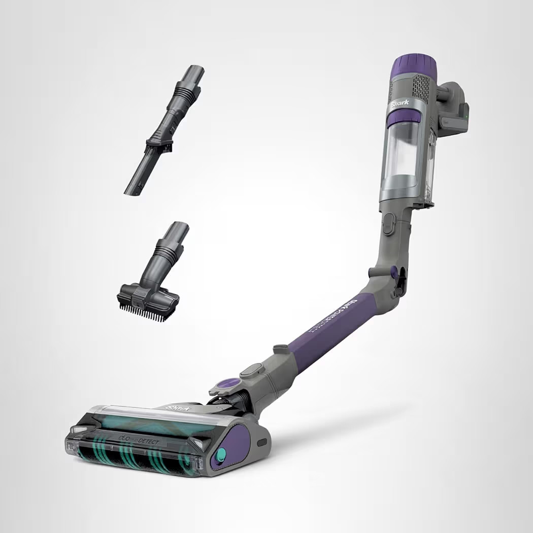 Shark PowerDetect Cordless Stick Vacuum, Carpet & Hard Floor, Dark Gray | Amazon (US)