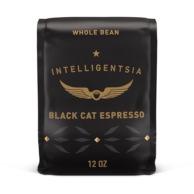 Intelligentsia Coffee, Medium Roast Whole Bean Coffee - Black Cat Espresso 12 Ounce Bag with Flav... | Amazon (US)