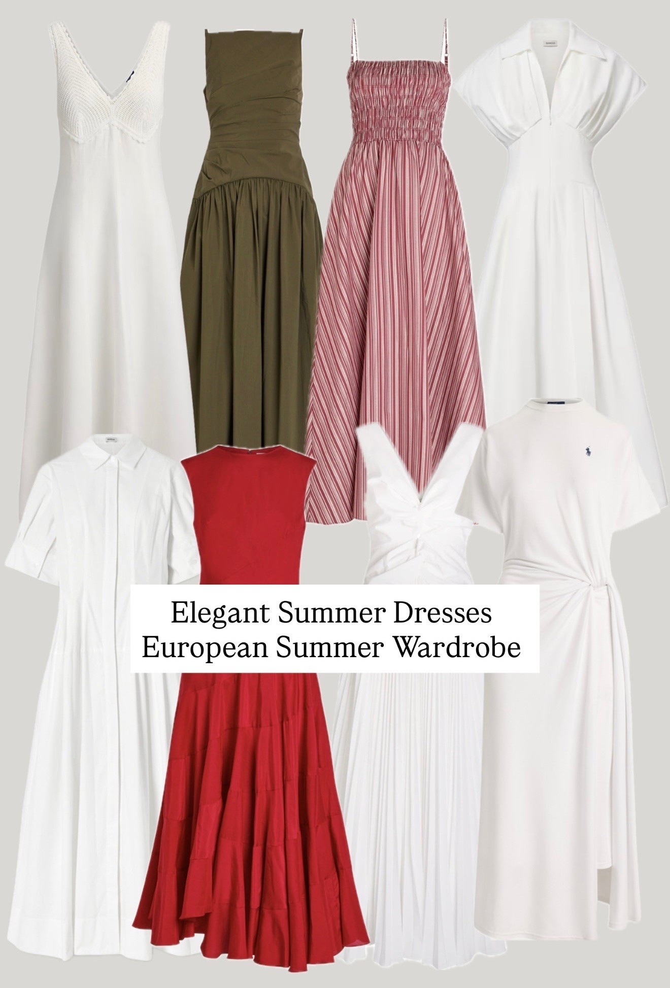 Elegant summer dresses - perfect for your European summer

#LTKxRalphLauren #LTKmodest #LTKluxury
