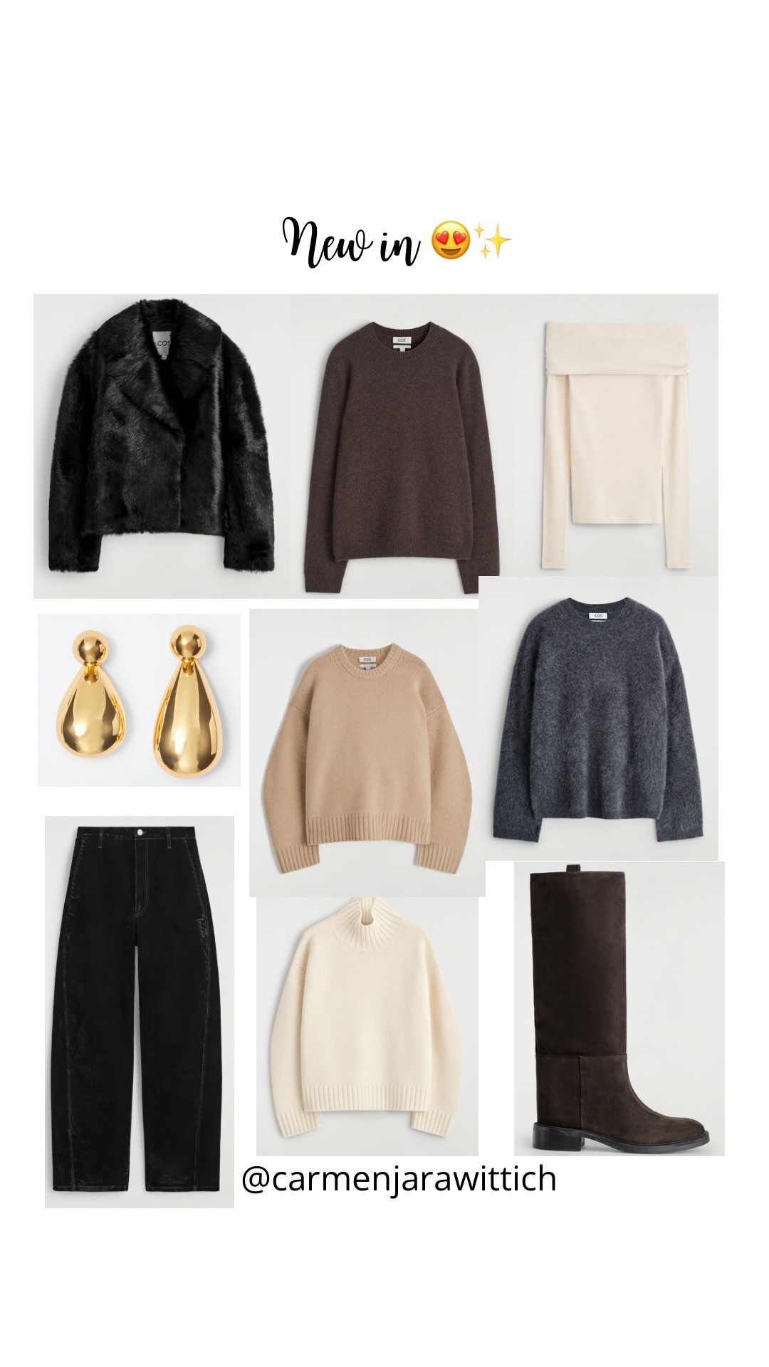 Found some pretty new pieces ✨

#cashmere #wollpullover #kaschmir #ltkfestive #mantel #carmenjarawittich #stiefel #boots #pelzmantel #jeans

#LTKeurope #LTKdeutschland #LTKwinter