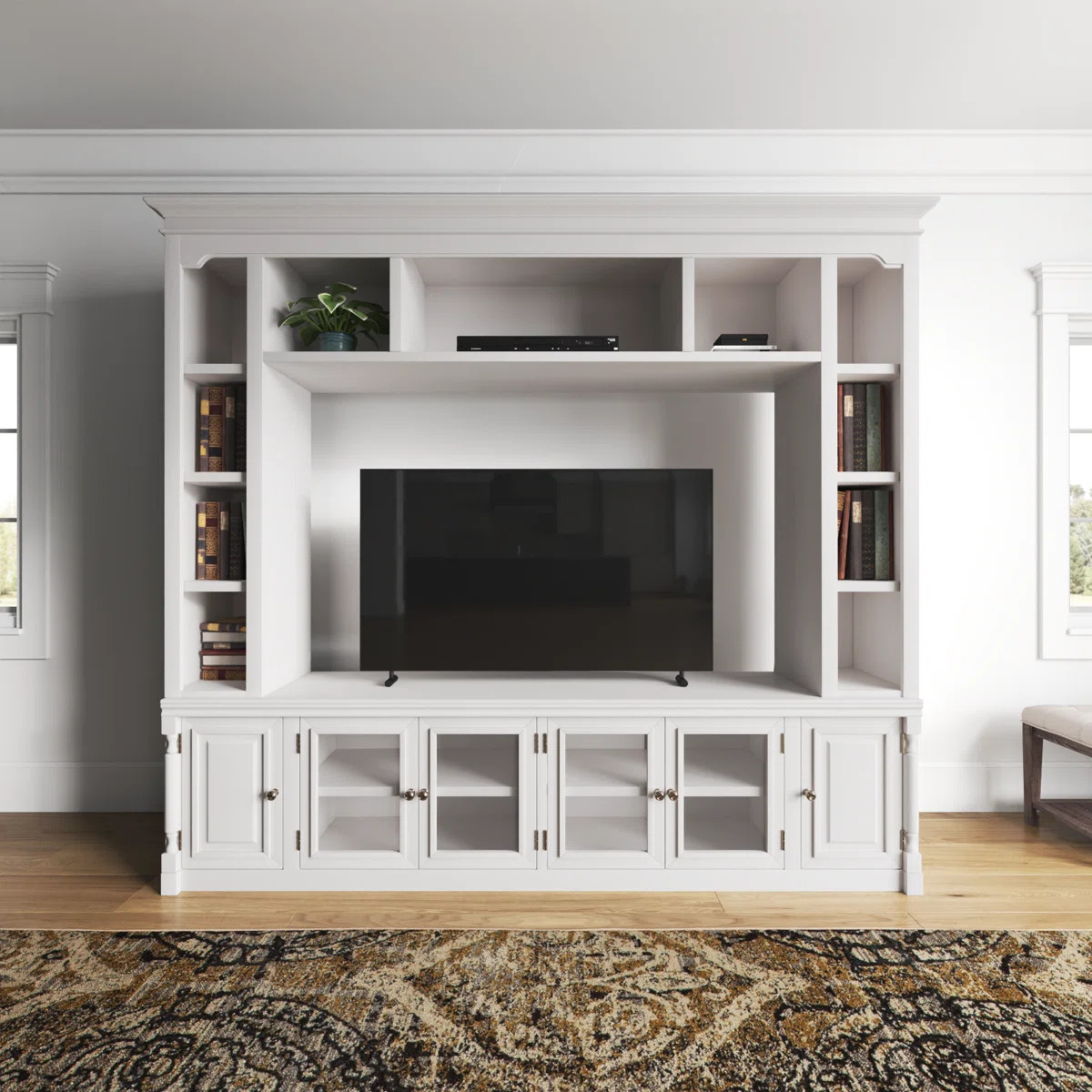 Virginia Entertainment Center for TVs up to 75" | Wayfair North America