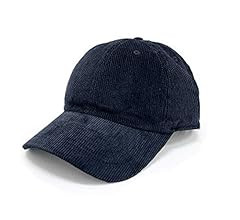 Newhattan Solid Corduroy 100% Cotton Vintage Unisex Baseball Adjustable Polo Trucker Cap Hat | Amazon (US)