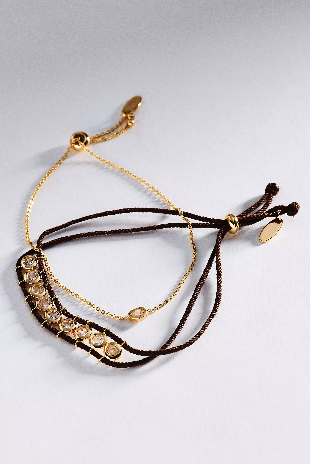 Crystal Corded Bracelet | Anthropologie (US)