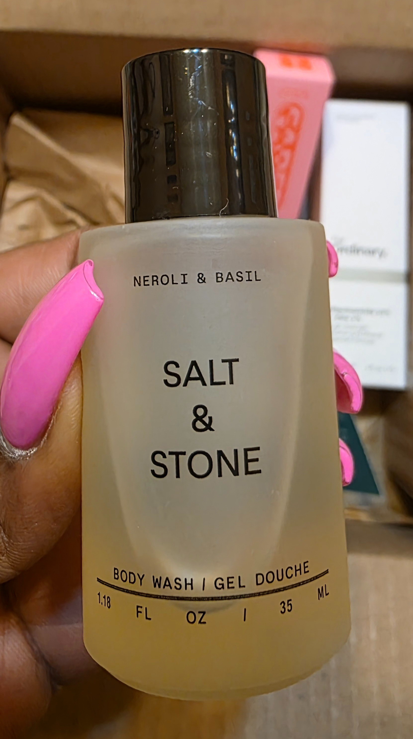 Indulging in self-care with this luxurious Neroli & Basil Salt & Stone body wash! 🌿 The perfect scent for a calming shower. ✨

#LTKselfcare #LTKBeauty #LTKTravel