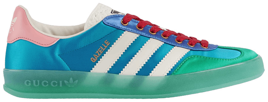Adidas x Gucci Wmns Gazelle 'Light Blue Silk' | GOAT