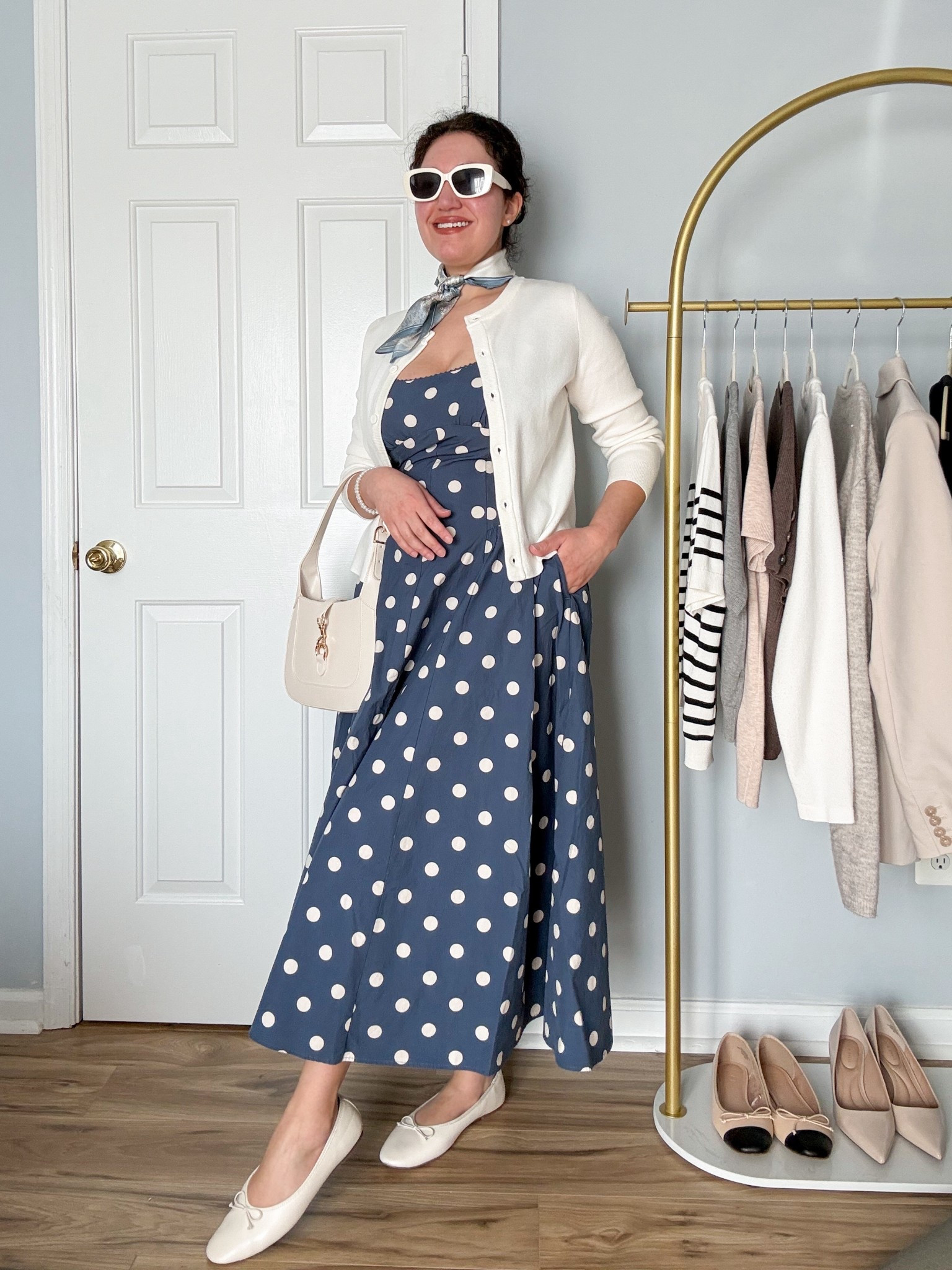 Spring outfit, spring dress, polka dot dress 

#LTKOver40 #LTKSpringSale