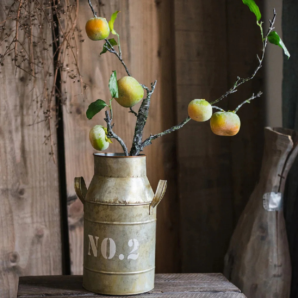 August Grove® Artificial Persimmon Stems, Bushes, and Sprays | Wayfair | Wayfair North America