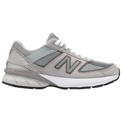 New Balance 990v5 - Women's Running Shoes - Grey / Castlerock / White, Size 9.0 | Eastbay