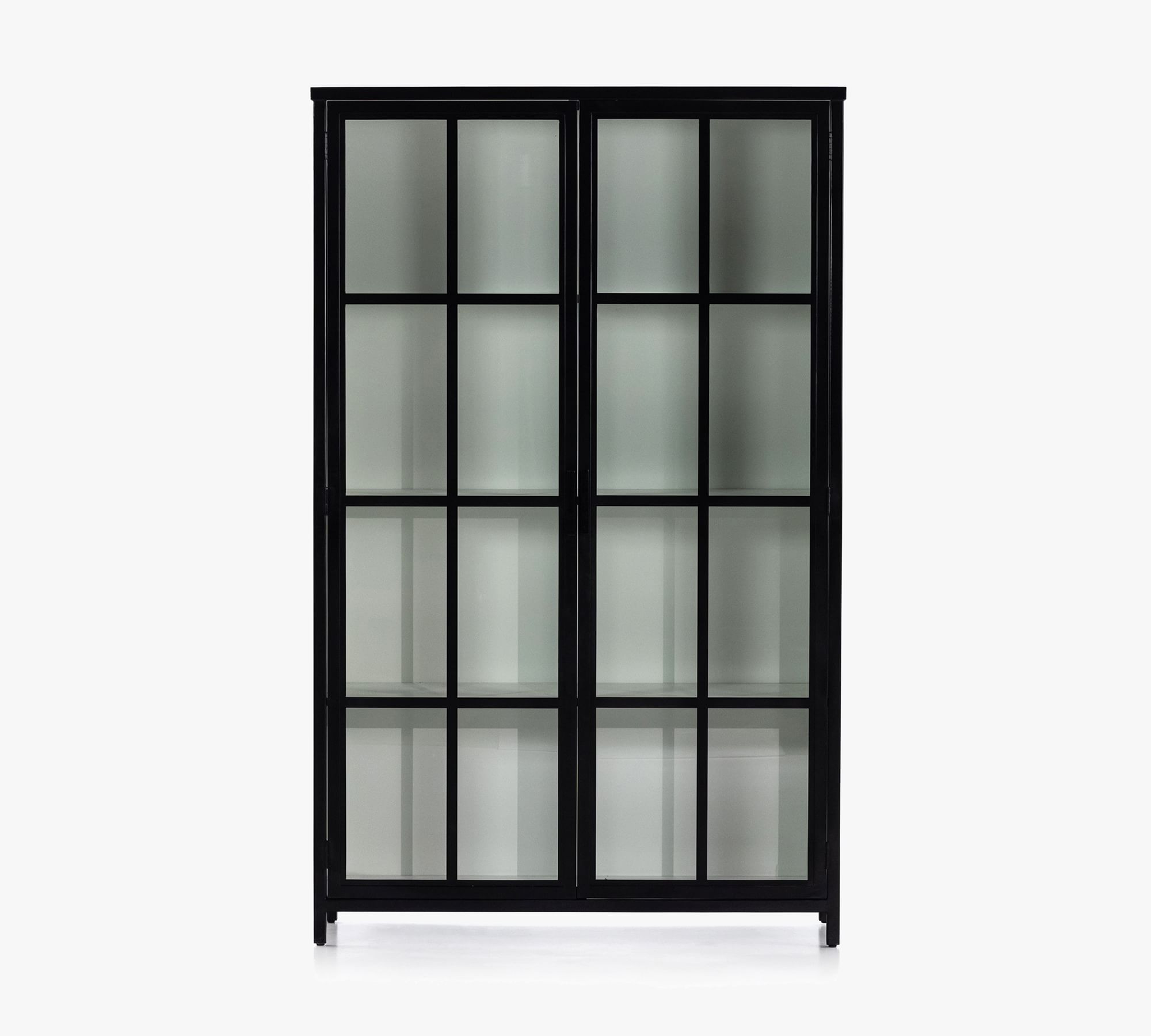 Maverick Glass Storage Cabinet (48.5") | Pottery Barn (US)